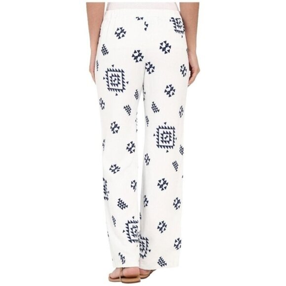 Revolve Plush Soleil Pants Straight Leg High Waist Southwestern Print Size Small - Picture 14 of 15